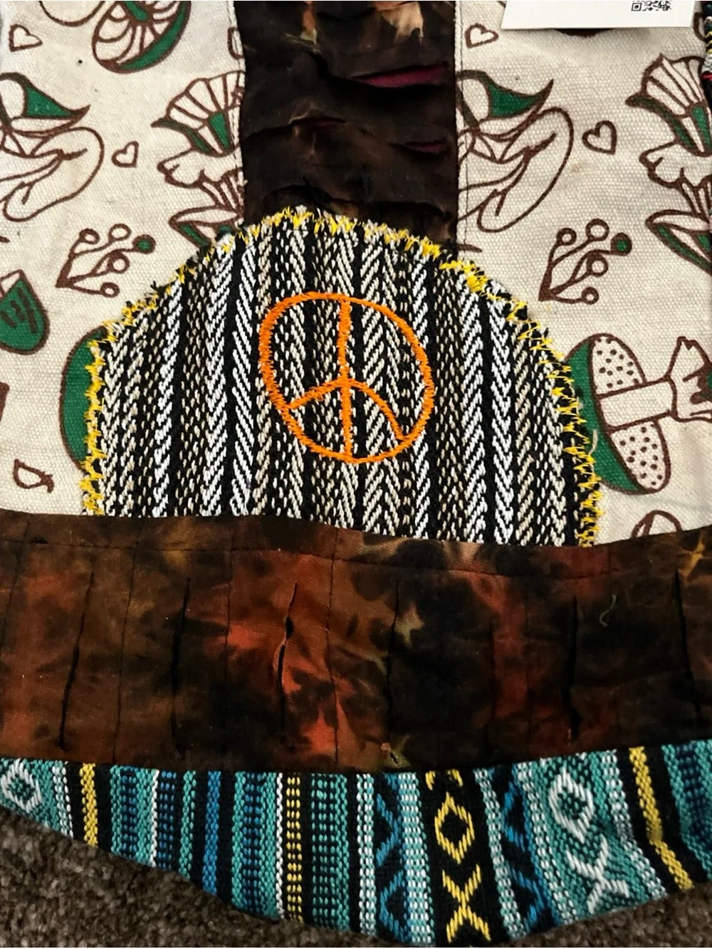 N/A multicolor boho